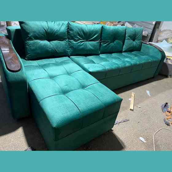 Угловой диван на пружинах качество гарнтия наличии на заказ АКЦИЯ Алматы