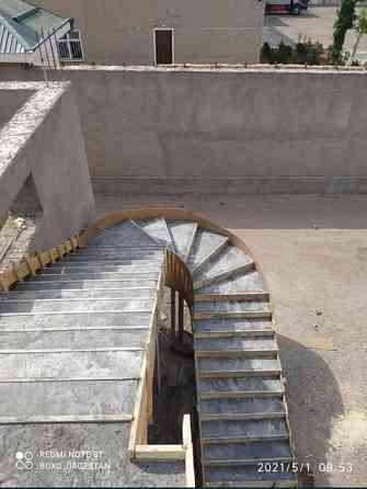 Лестницы монолитные (бетонные) Петропавловск