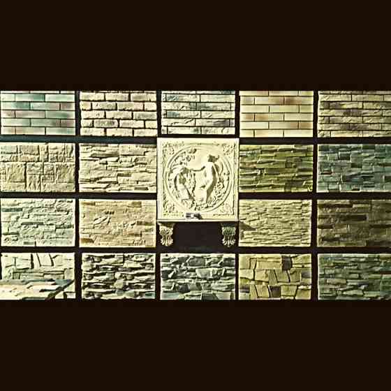 Декоративный камень гипсовый кирпич 3д панели Кокшетау