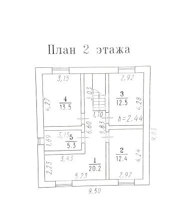 Двухэтажный дома в Омске пос. Чукреевка 140м2 Омск - изображение 8