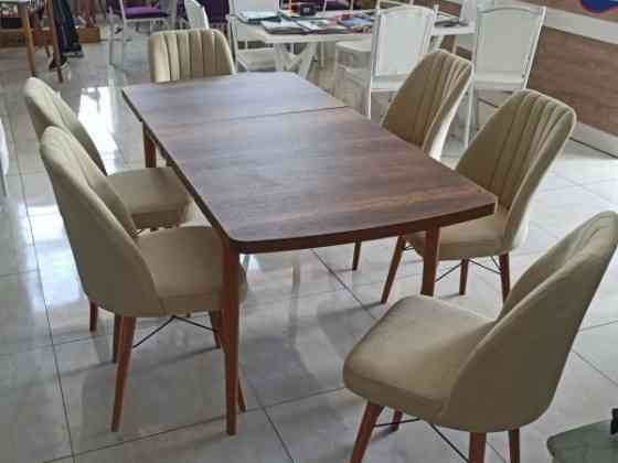Обеденные столы со стульями на кухню и в гостинную, быстрая доставка, бесплатные консультации Шымкент
