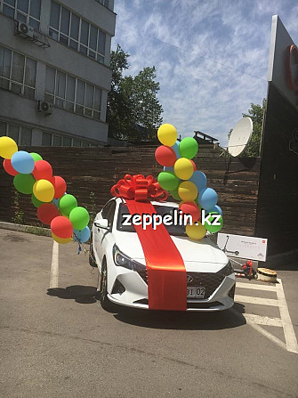Аренда банта с лентами на автомобиль Алматы - изображение 1