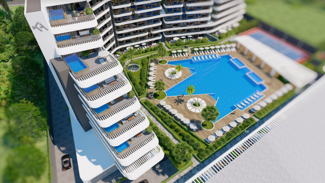 Квартиры в новом ЖК в районе пляжа Лара Аланьи Алания - изображение 9