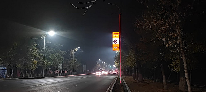 Реклама на фонарный столб освещения или придорожную опору Алматы Алматы - изображение 1